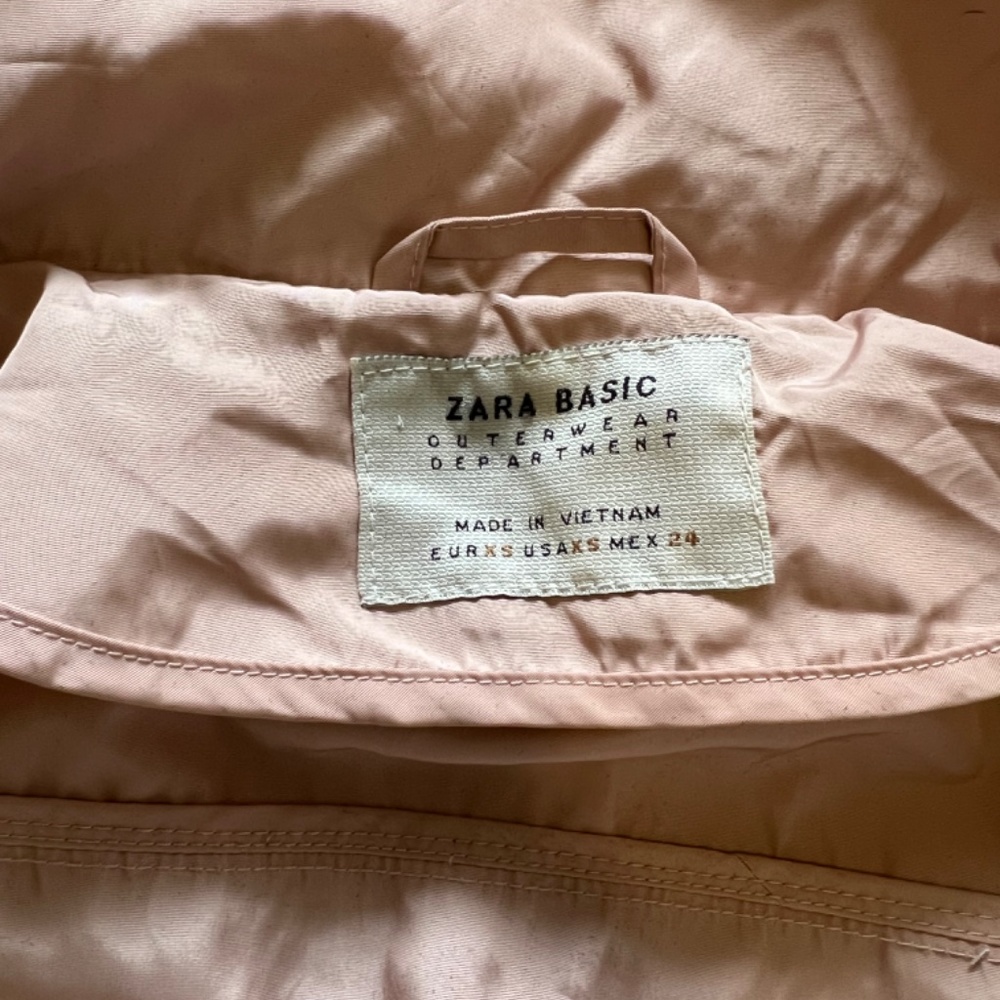 Zara Basic Outerwear Windbreaker Jacket - image 4